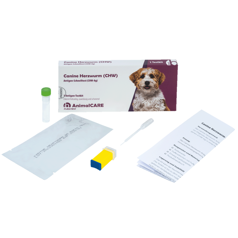 Canine Herzwurm (CHW) Antigen-Schnelltest – Bild 3