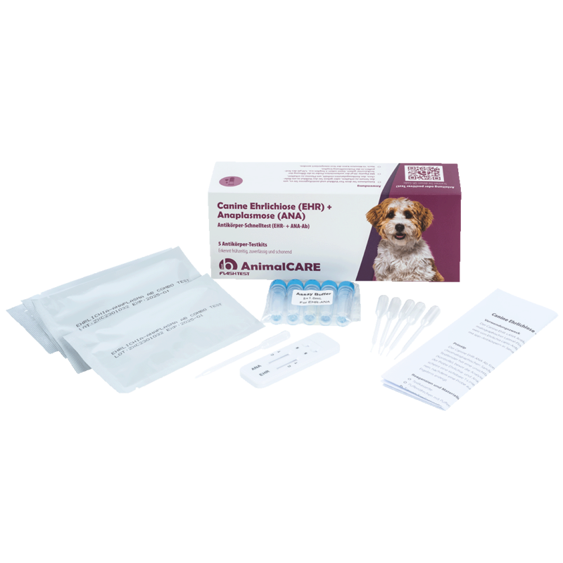 Canine Ehrlichiose (EHR) + Anaplasmose (ANA) Antikörper-Schnelltest – Bild 2