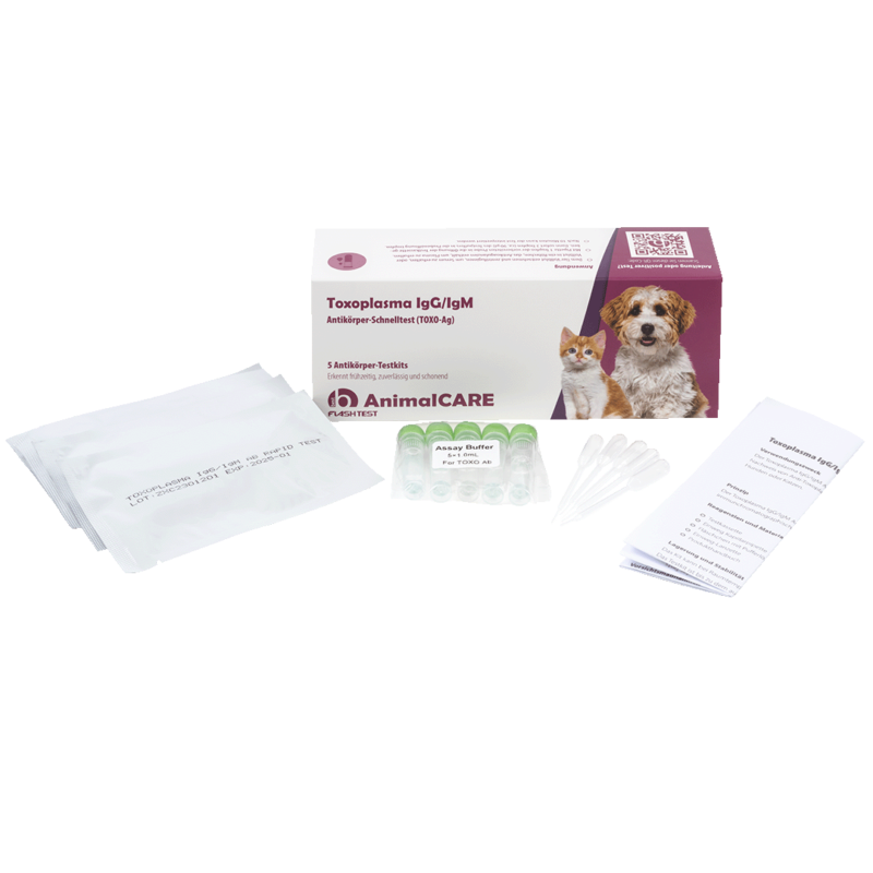 Toxoplasma IgG/IgM Antikörper-Schnelltest – Bild 2