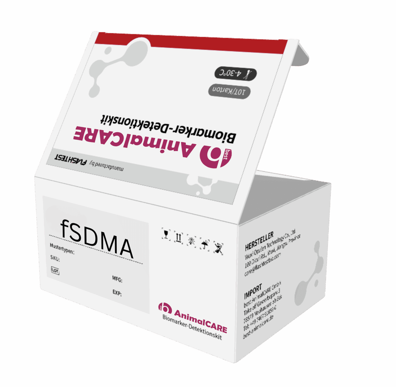 fSDMA - Felines symmetrisches Dimethylarginin - FIA-Testkit