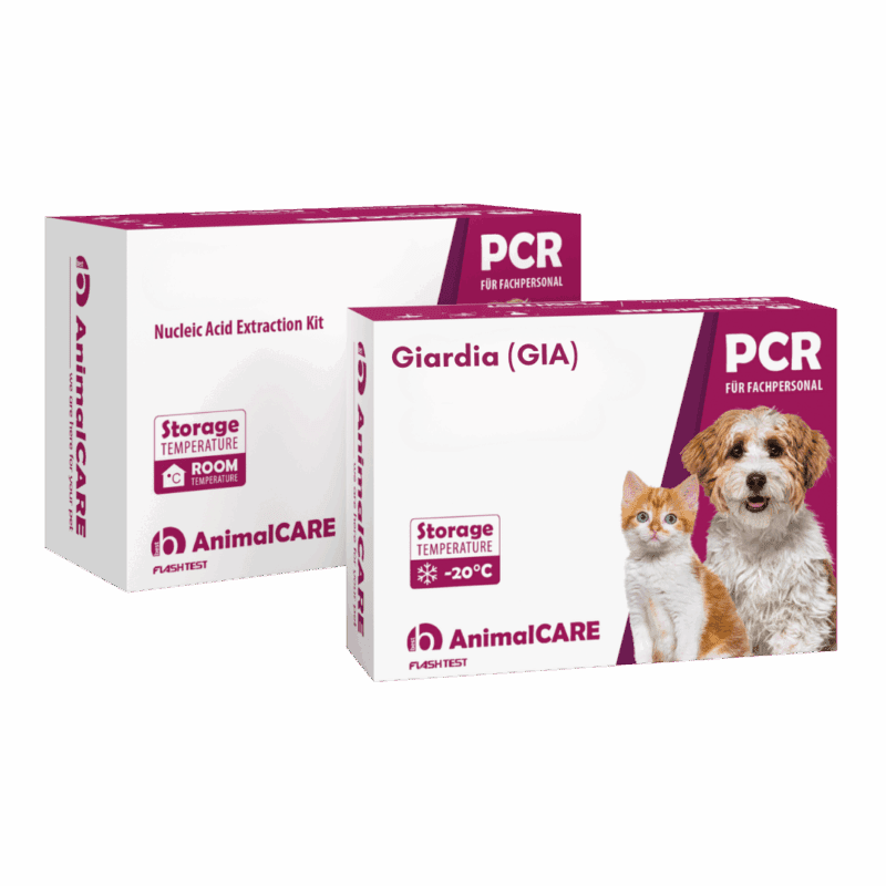 Giardien – PCR-Komplettset <b>(4 St.)</b>