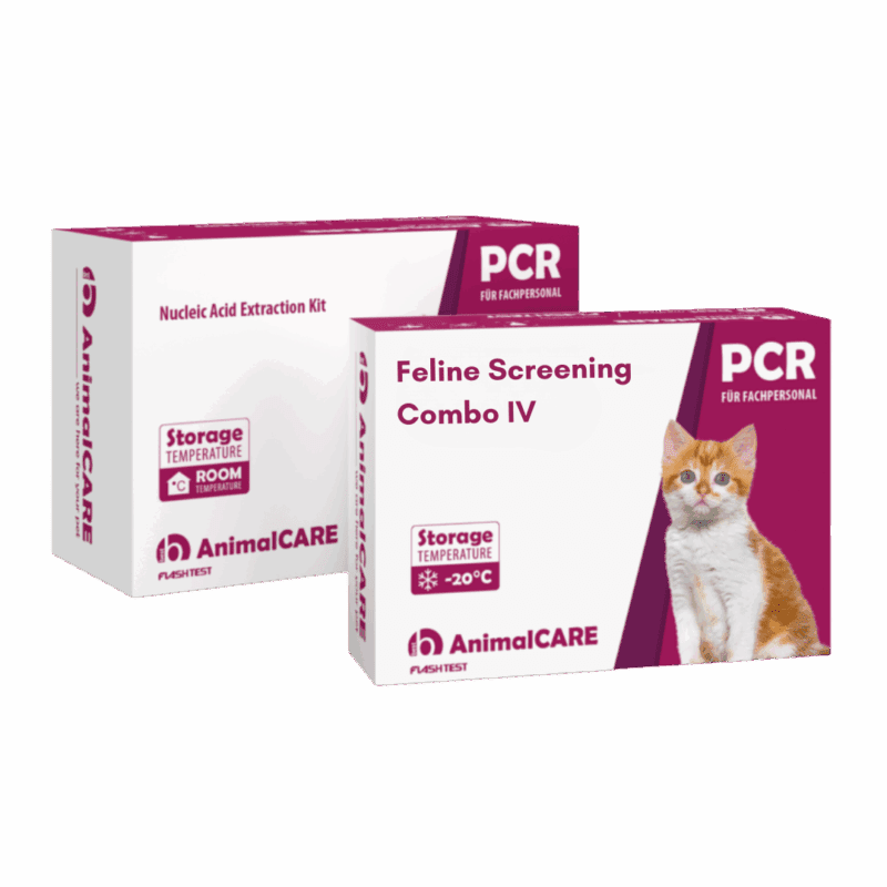 Feline Screening Combo IV – PCR-Komplettset <b>(4 St.)</b>