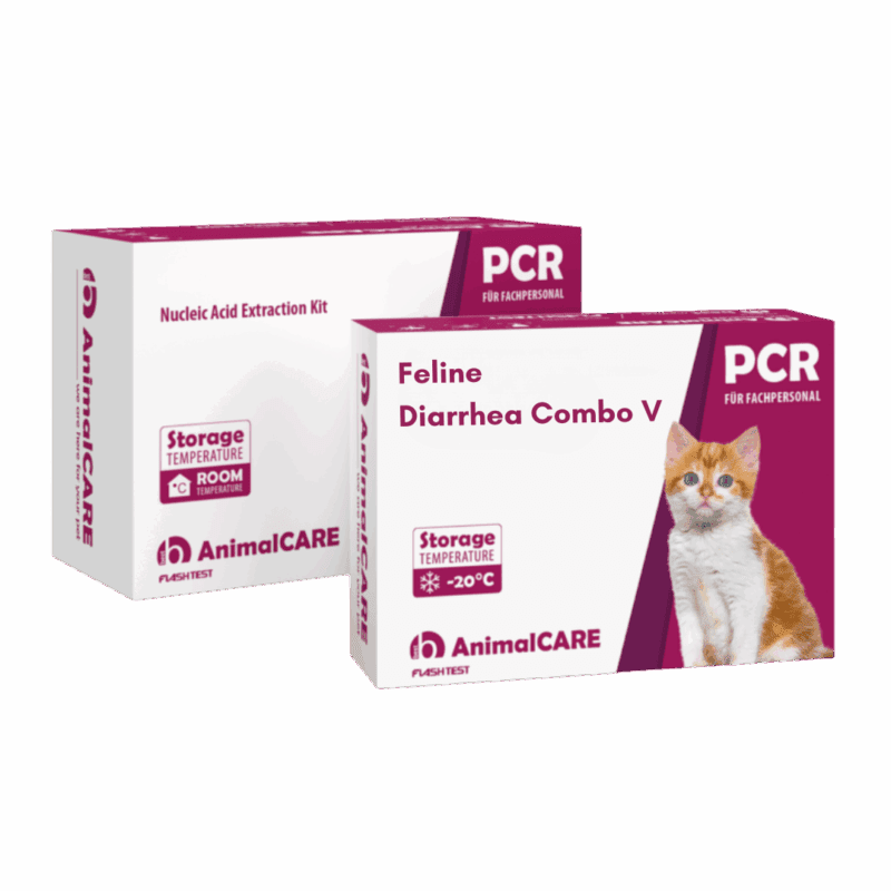 Feline Diarrhea Combo V – PCR-Komplettset <b>(4 St.)</b>