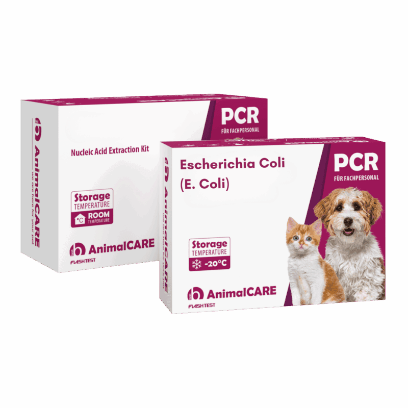 Escherichia (E. Coli) – PCR-Komplettset <b>(4 St.)</b>